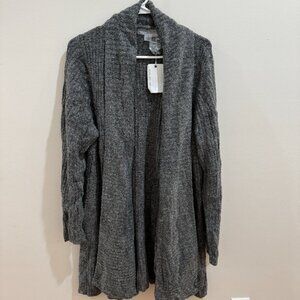 NWT Barefoot Dreams CozyChic Lite Montecito Cardi-HE Loden/Carbon 2XL